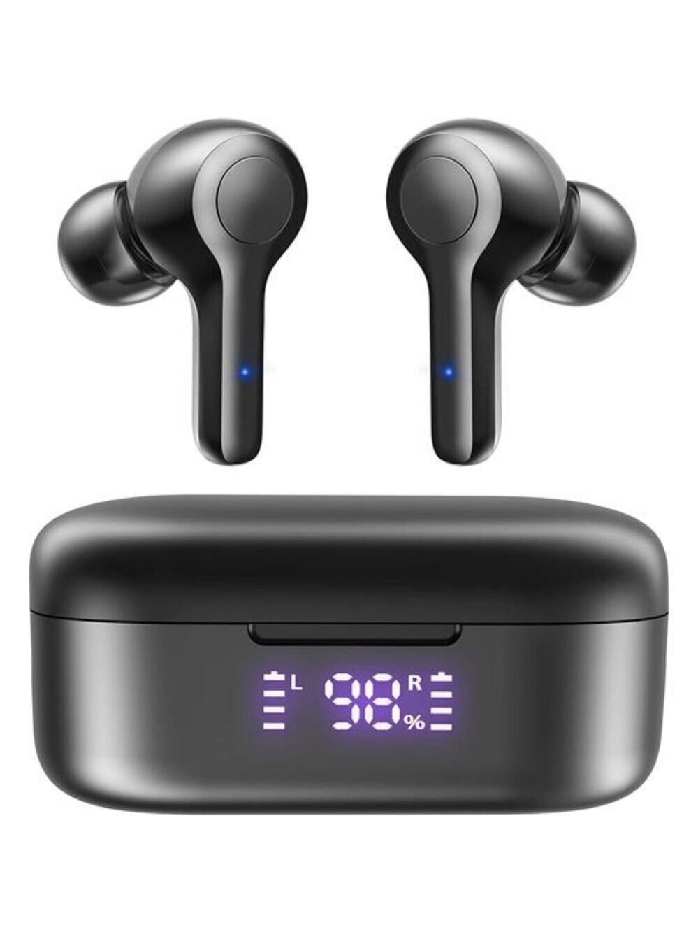 Bluetooth 5.3 Wireless Earbuds Noise Cancelling Deep Bass Earphones Mic
